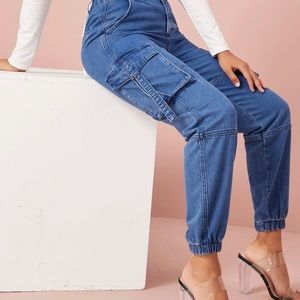 SHEIN cargo Jean joggers Size Large